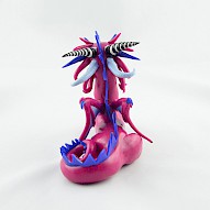 pink-blue dice dragon