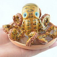 small clay octopus