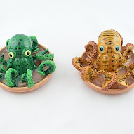 small clay octopus