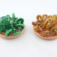 small clay octopus