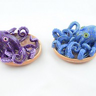 small clay octopus