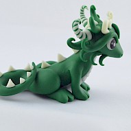 dark green glow in dark dragon