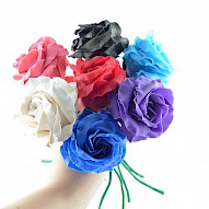 handmade roses