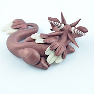 bronze glow in dark dragon