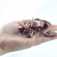 bronze glow in dark dragon