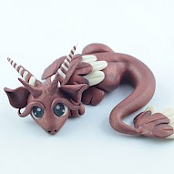 bronze glow in dark dragon