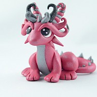 pink baby dragon