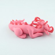 little pink baby dragon
