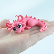 little pink baby dragon