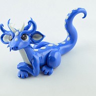 azure blue dragon glow in dark