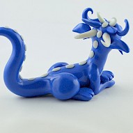 azure blue dragon glow in dark