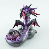 Silver dice dragon