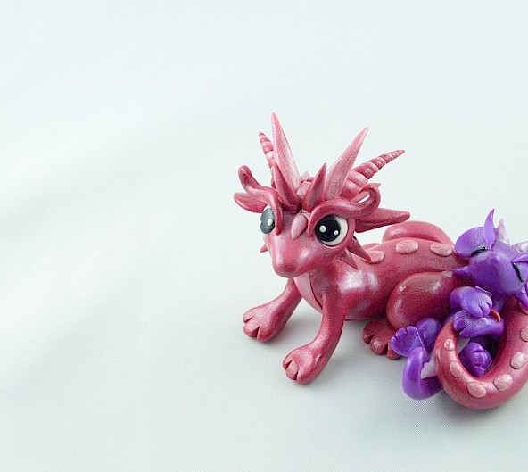 ping dragon mama with baby