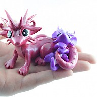 ping dragon mama with baby