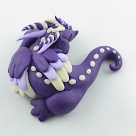 glow in dark napping dragon