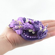 glow in the dark purple dragon couple