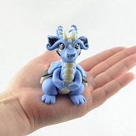 Icy Dragon - glow in dark