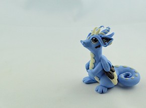 Icy Dragon - glow in dark