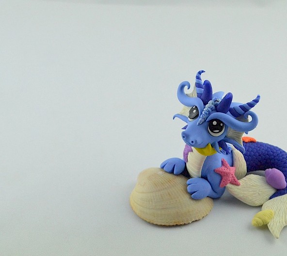 Blue Mermaid Dragon