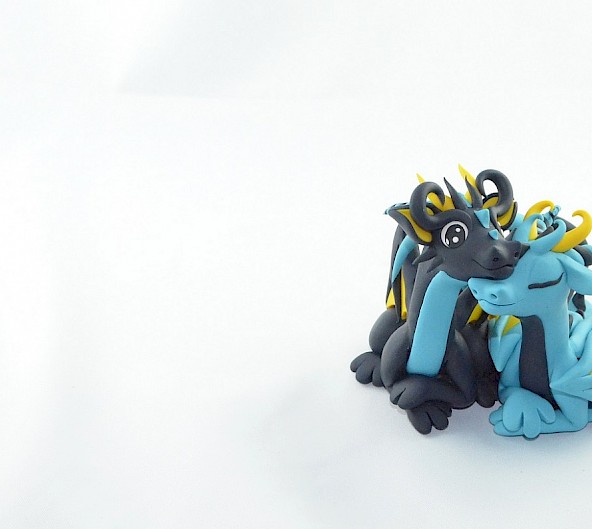 Romantic Dragon Couple