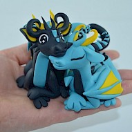 Romantic Dragon Couple