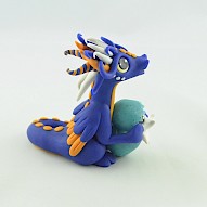 Dragon Mommy with a Baby