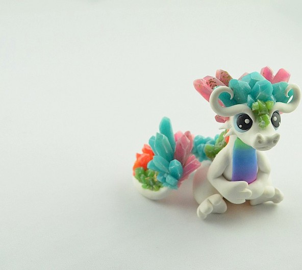 Opal Crystal Dragon
