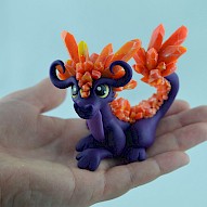 Carnelian Crystal Dragon
