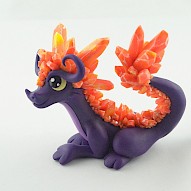 Carnelian Crystal Dragon