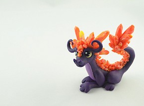 Carnelian Crystal Dragon