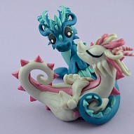 wedding cake topper - dragons