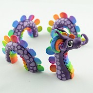 Purple Rainbow Water Dragon