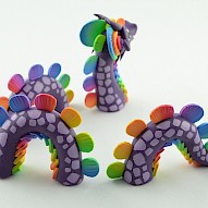 Purple Rainbow Water Dragon